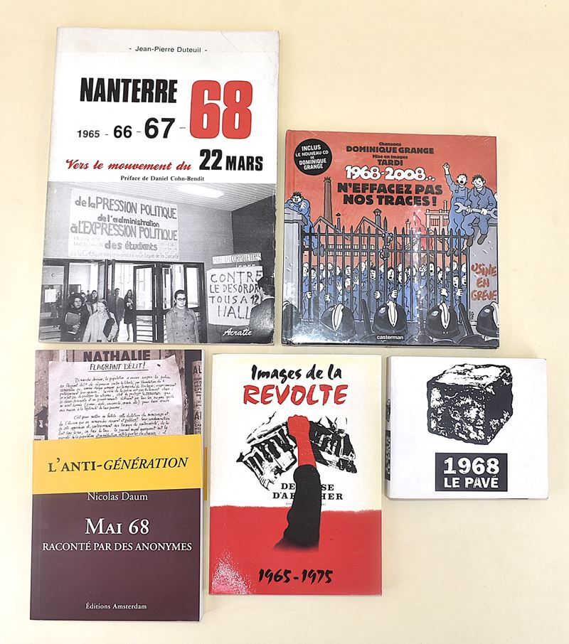 Rivoluzione del '68 in Francia. Testo in Francese - 5 Volumi