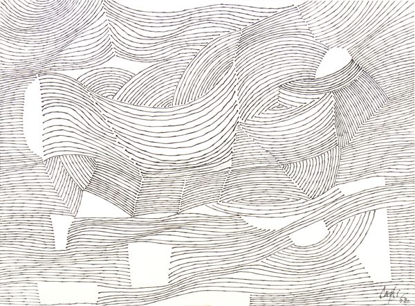 CORRADO CAGLI - Untitled