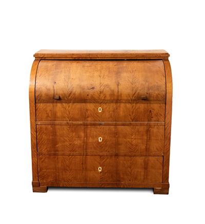 Comò Ribalta Biedermeier Svedese