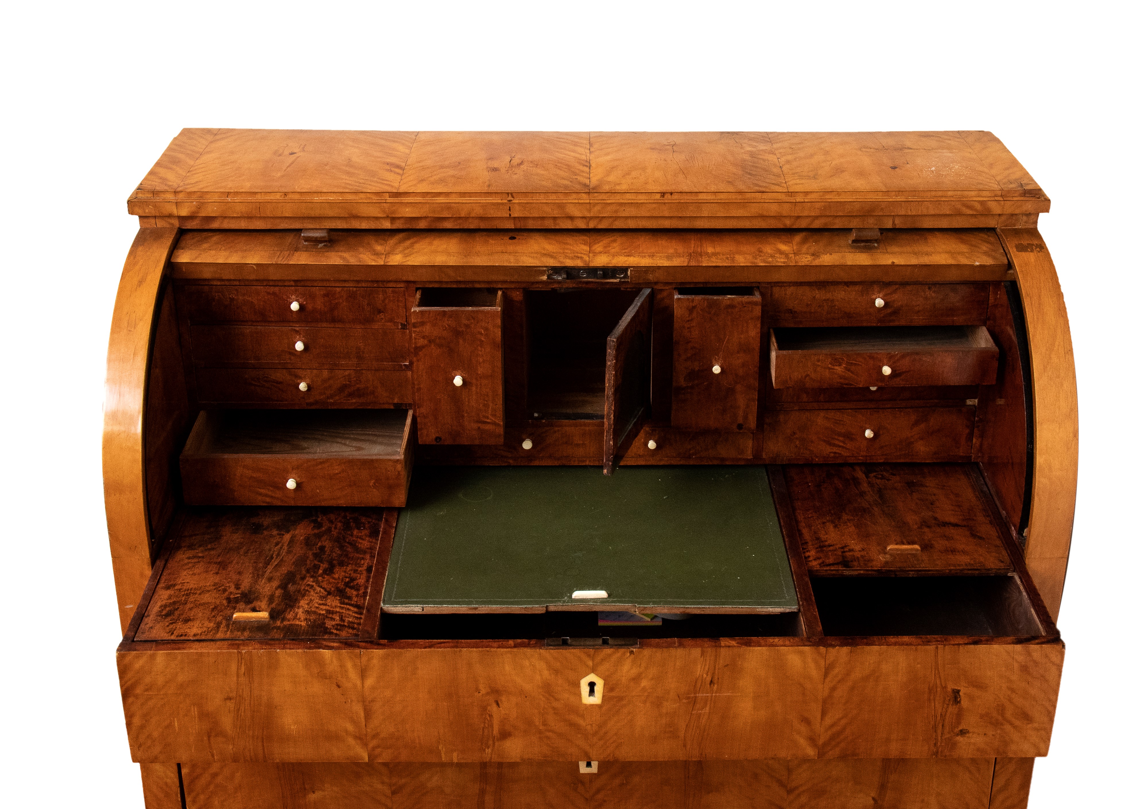 Comò Ribalta Biedermeier Svedese