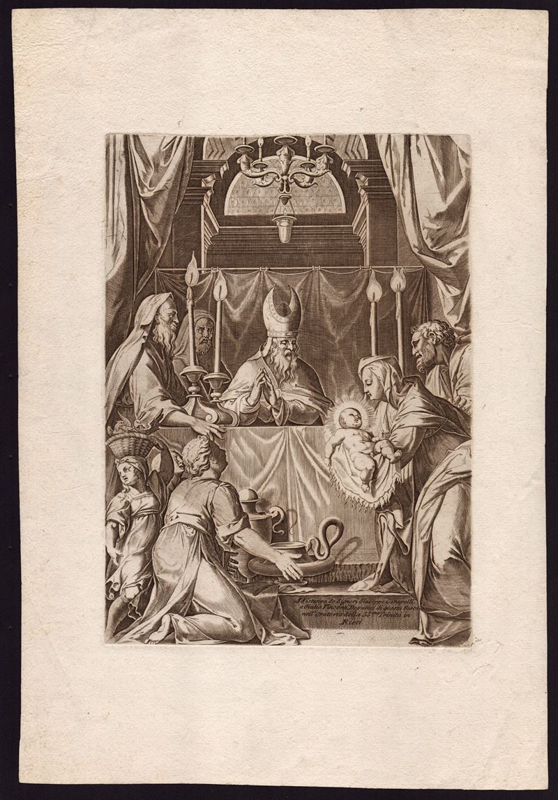 La Presentazione al Tempio da Federico Zuccaro