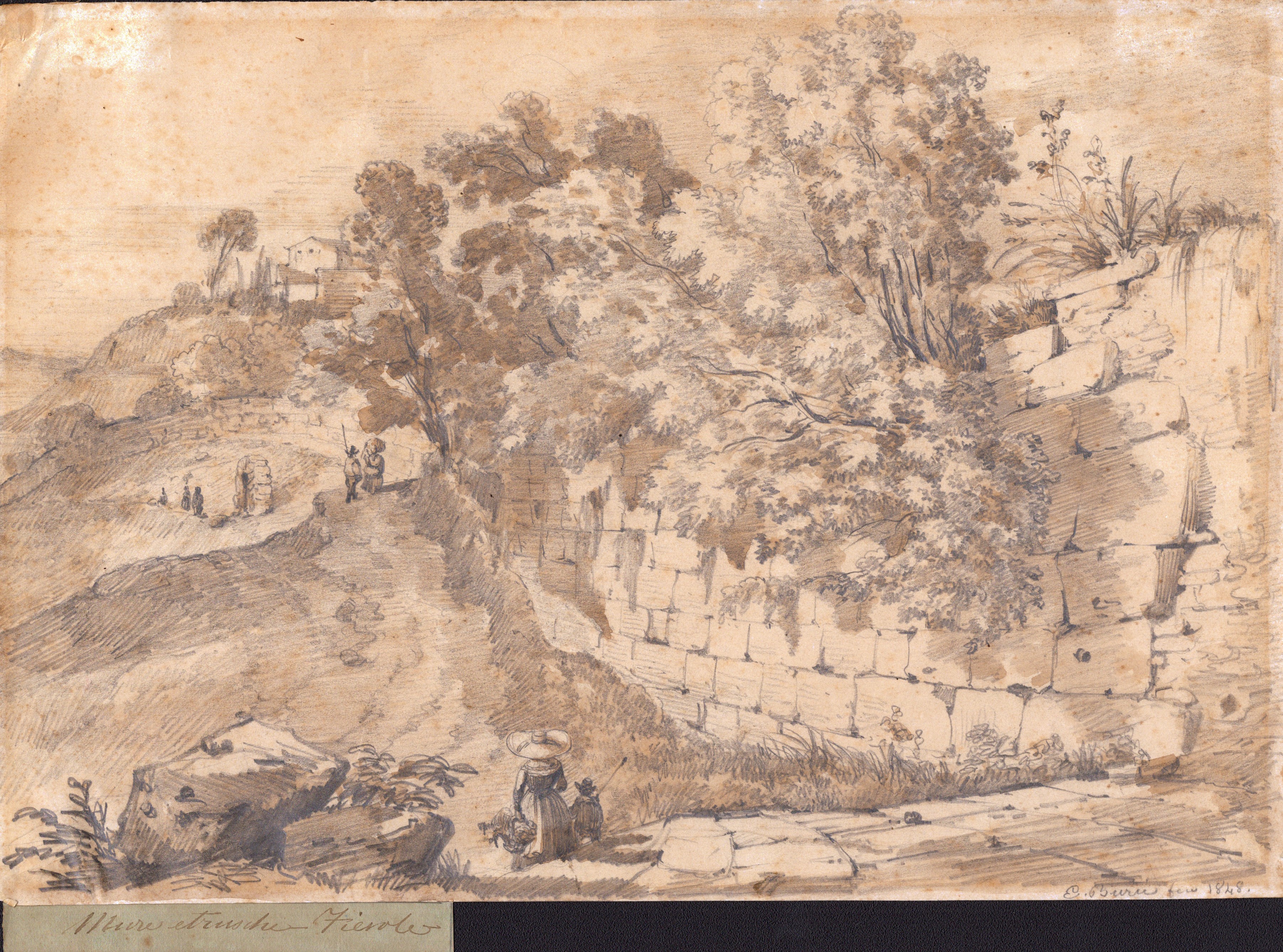 Lotto di tre disegni