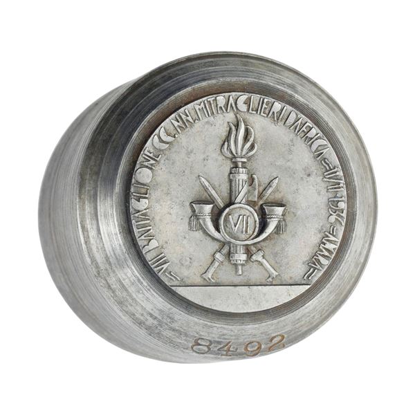 P - A.O.I.   VII BATTAGLIONE CC.NN. MITRAGLIERI D'AFRICA  11/11 1936 AMARA 41 X 40