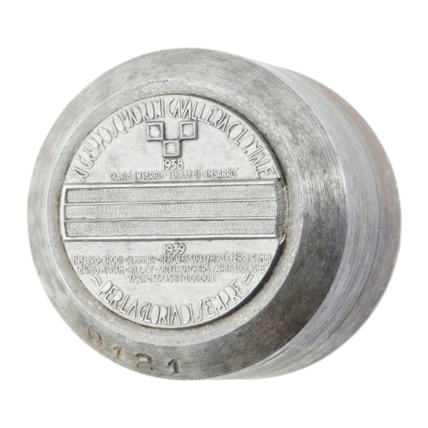P - A.O.I.    XI GRUPPO SQUADRONI CAVALLERIA COLONIALE 1938 -1939.  PER LA GLORIA DI SEMPRE 41 X 41