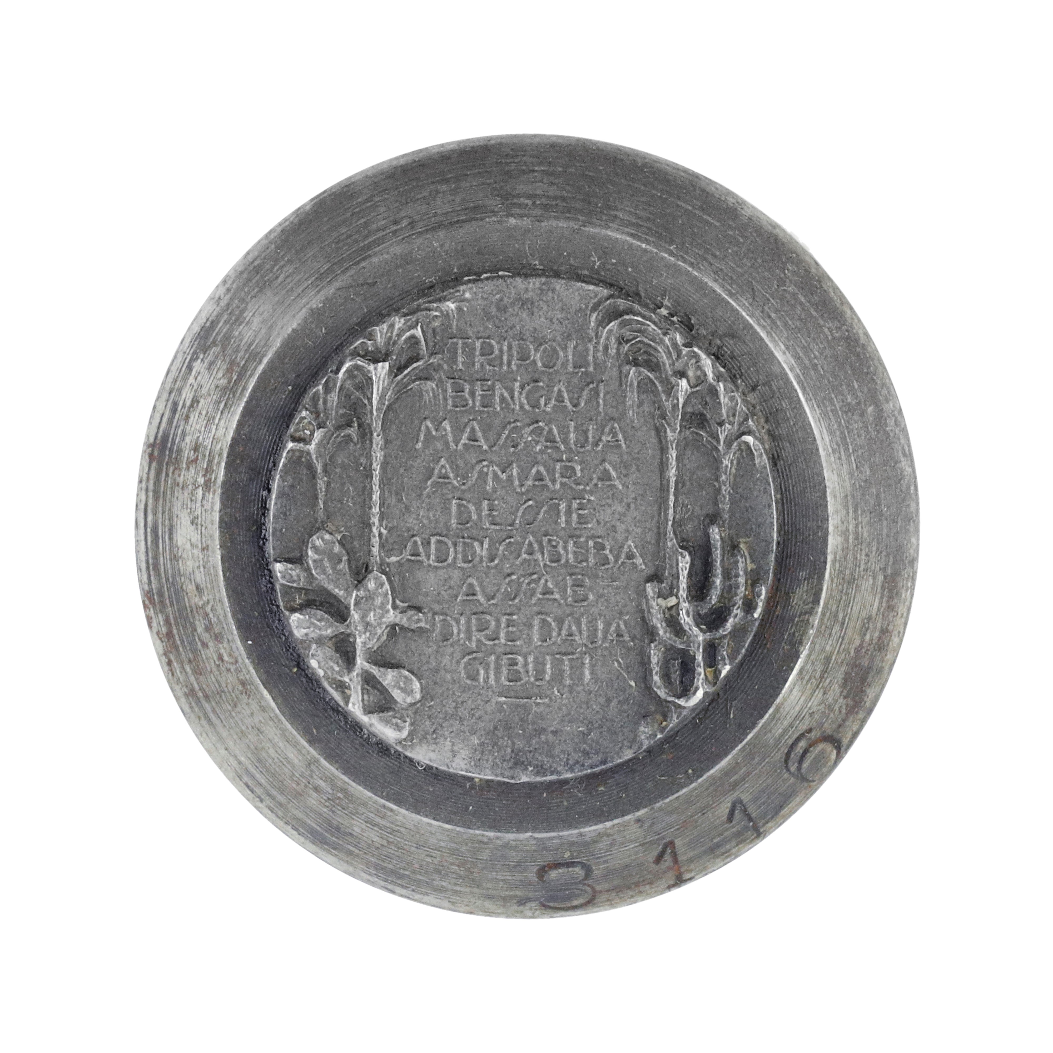 P - A.O.I. TRIPOLI-BENGASI-NASSAUA-ASMARA-DESSIE-ADDIS ABEBA-ASSAB-DIRE ADUA-GIBUTI 31 X 35