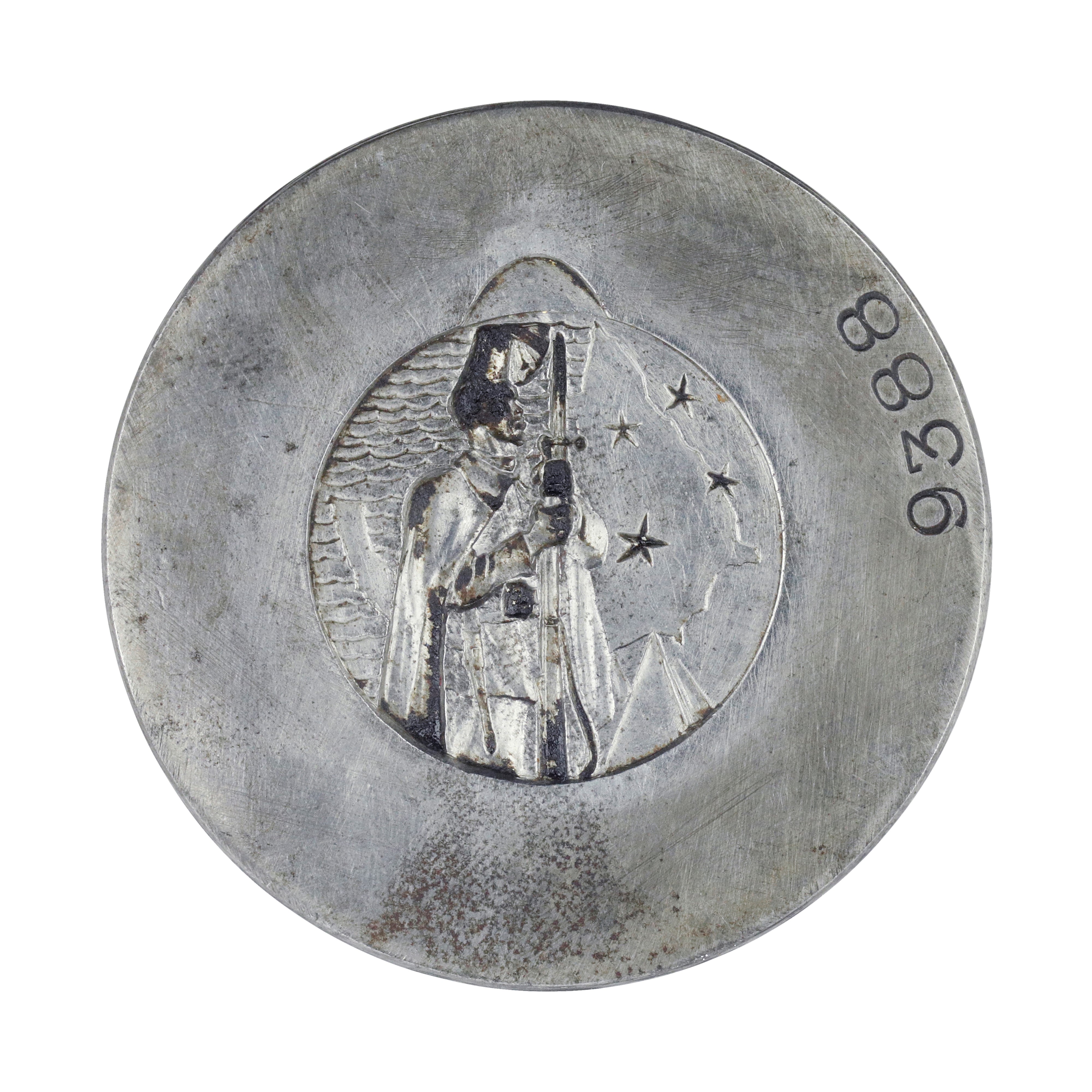 C - a.o.I Milite con Mantello , Fez e Stelle 47 X 39