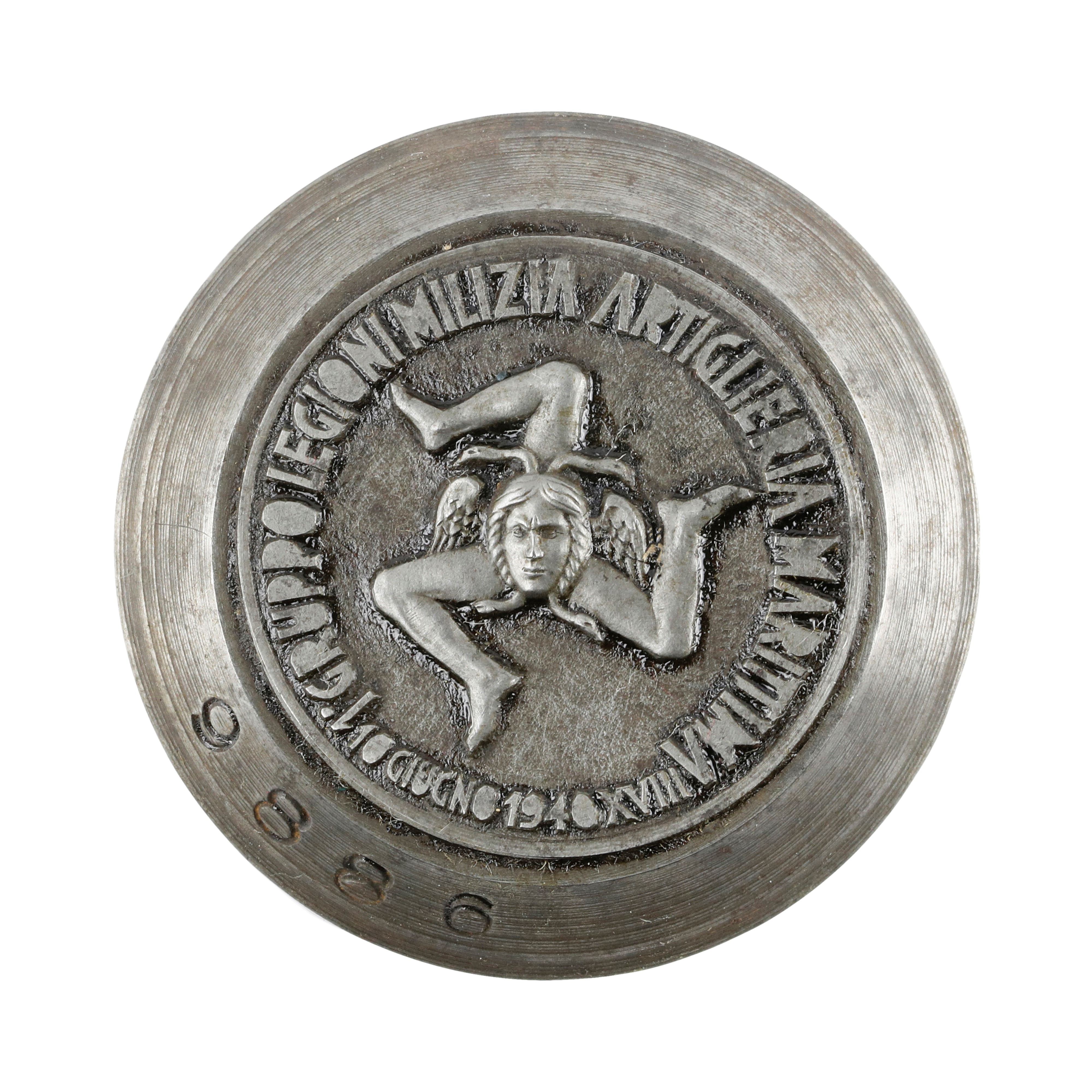 P - Marina 1ø Gruppo Legioni Milizia Artiglieria Marittima 10 Giugno 194o XVIII 41 X 38