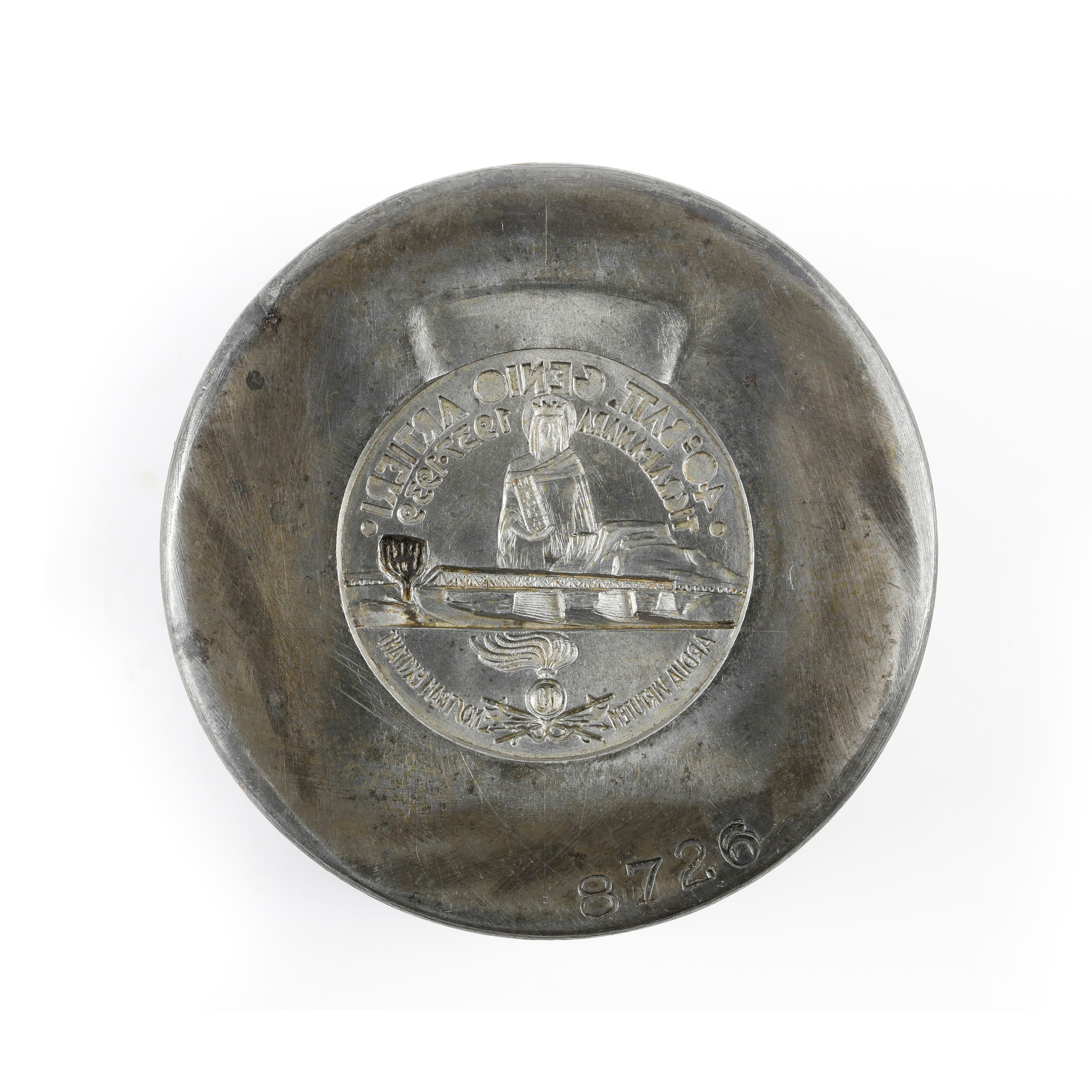 C - Militari 40ø Batt. Genio Artieri Tigrai-amara 1937-1939 Ardua Virtutem Nostram Excitant. 56x ...