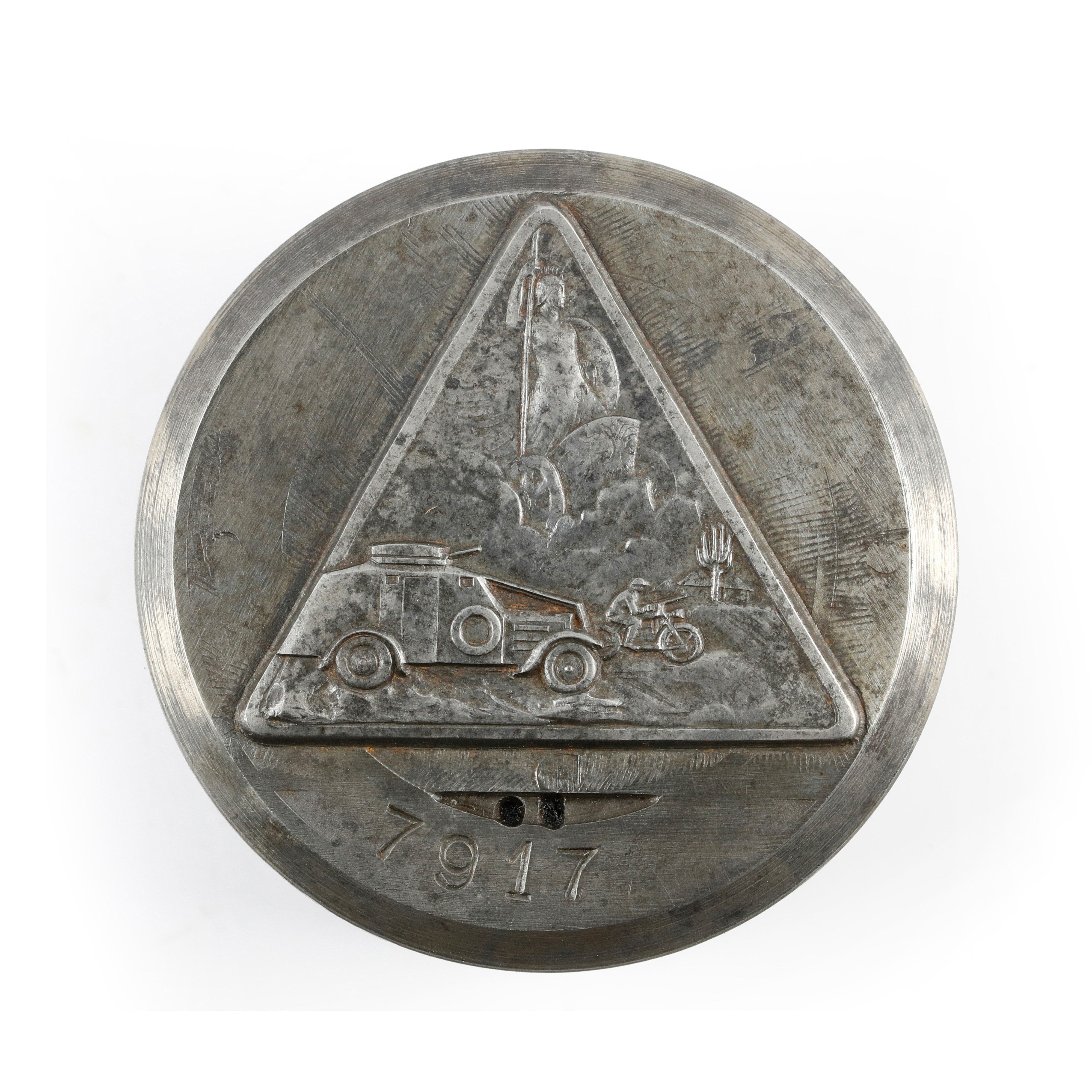 P - Militari Autoblindo-motocislista-auriga 49 X 49