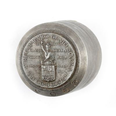 P - Militari 4ø Reggimento Genio Scuola 'ad Ogni Costo' Giuramento Classe della Vittoria 1921 Mar...