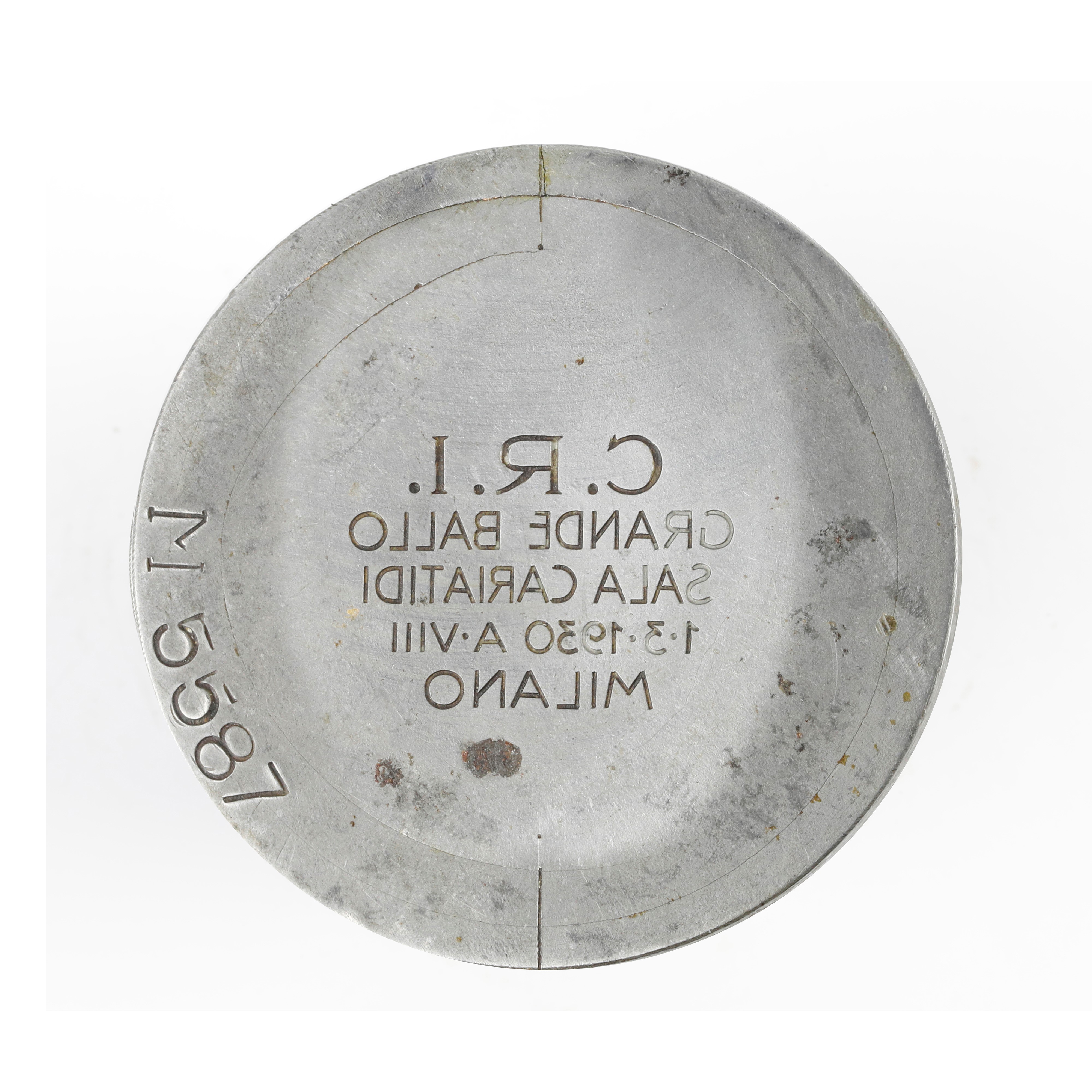 C - Croce Rossa C.r.I. Grande Ballo Sala Cariatidi 1-3-1930 a VIII Milano 42 X 42