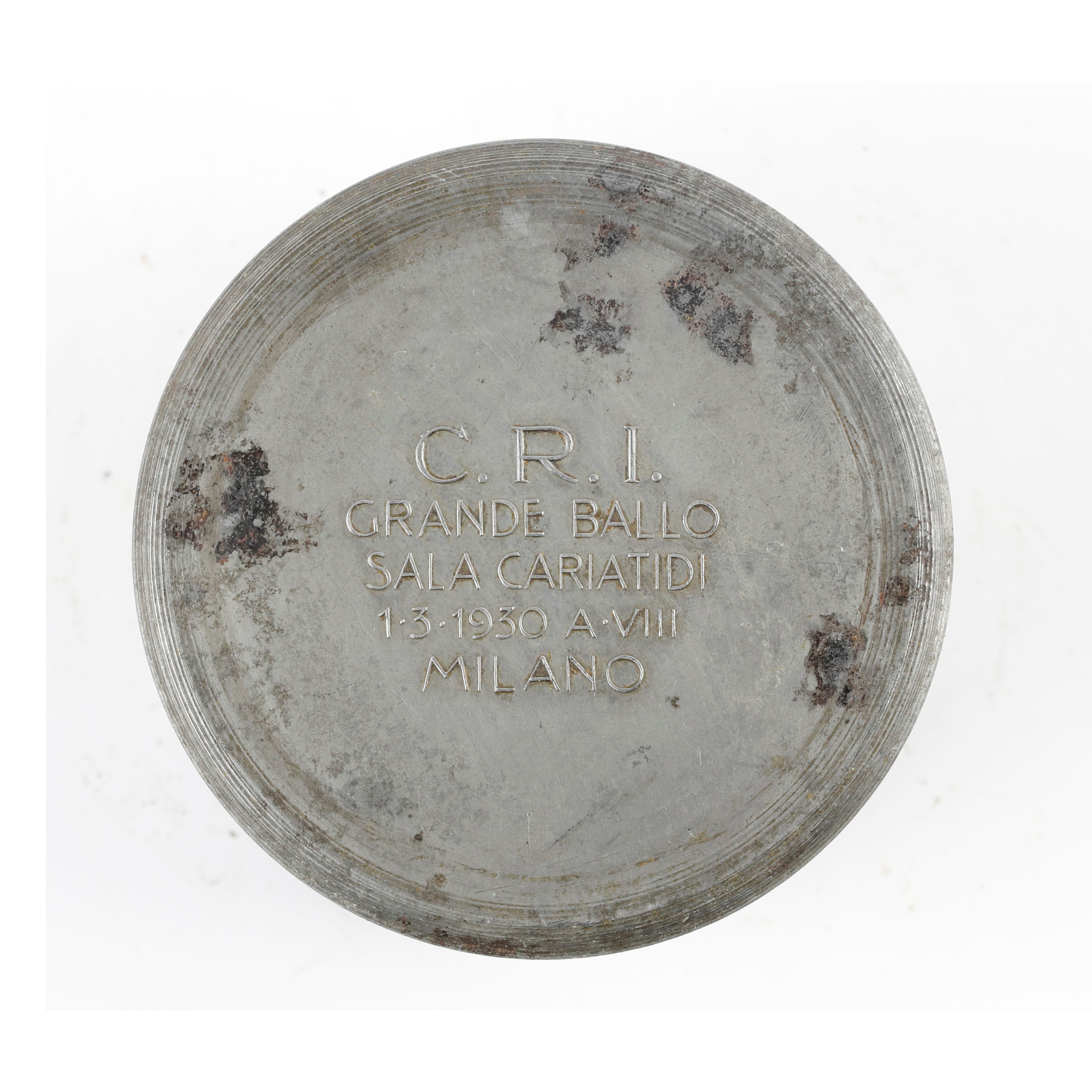 P - Croce Rossa C.r.I. Grande Ballo Sala Cariatidi 1-3-1930 a VIII Milano 43 X 35