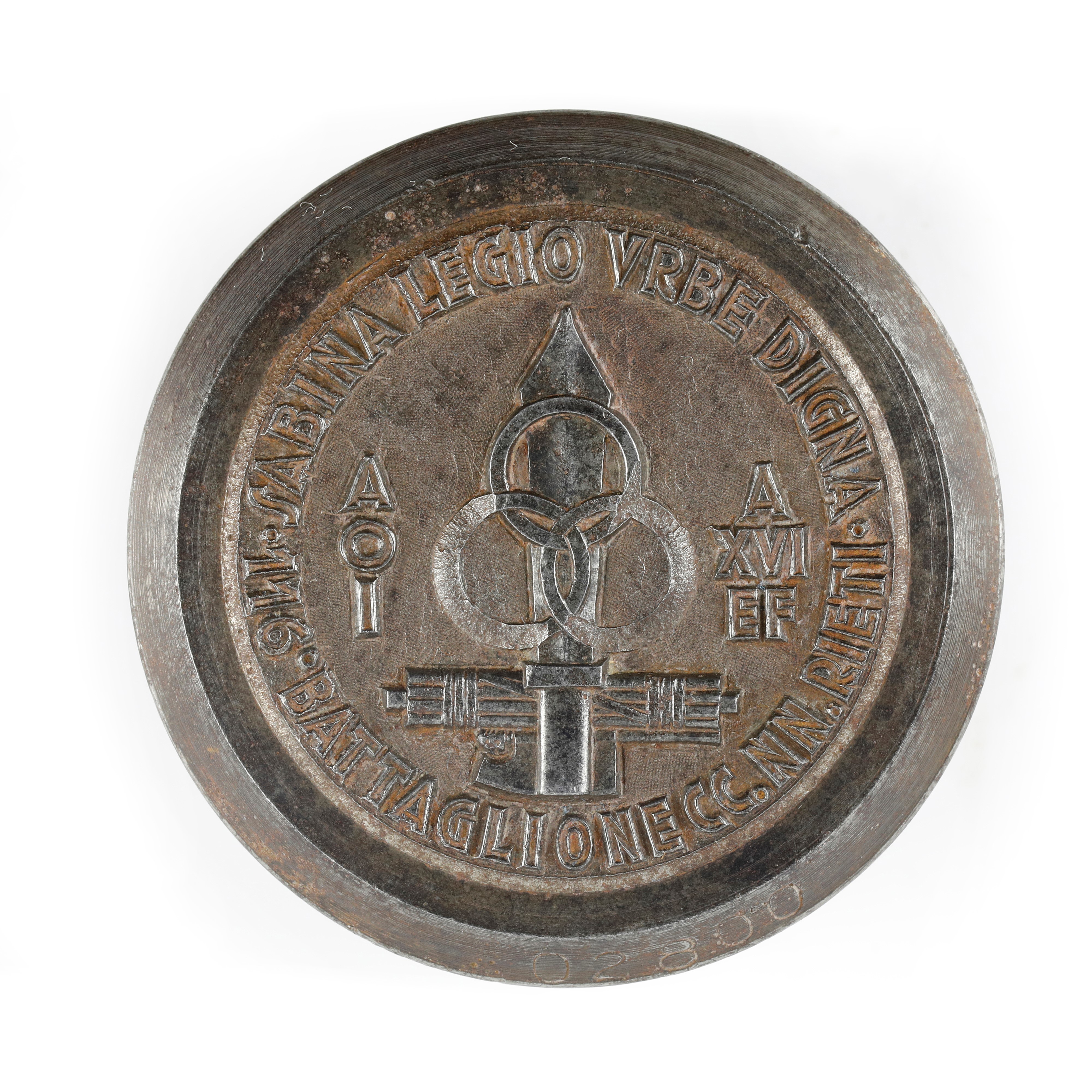 P - Ventennio Sabina Legio Urbe Digna 116ø Battaglione CC.nn. Rieti a o I. a XVI e F 56 X 49