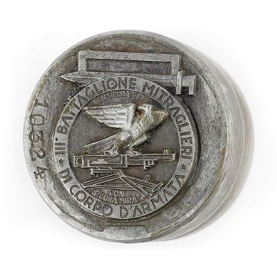 P - Varie III Battaglione Mitraglieri di Corpo D'armata con Sicura Fede con Sicura Mira. 47 X 42