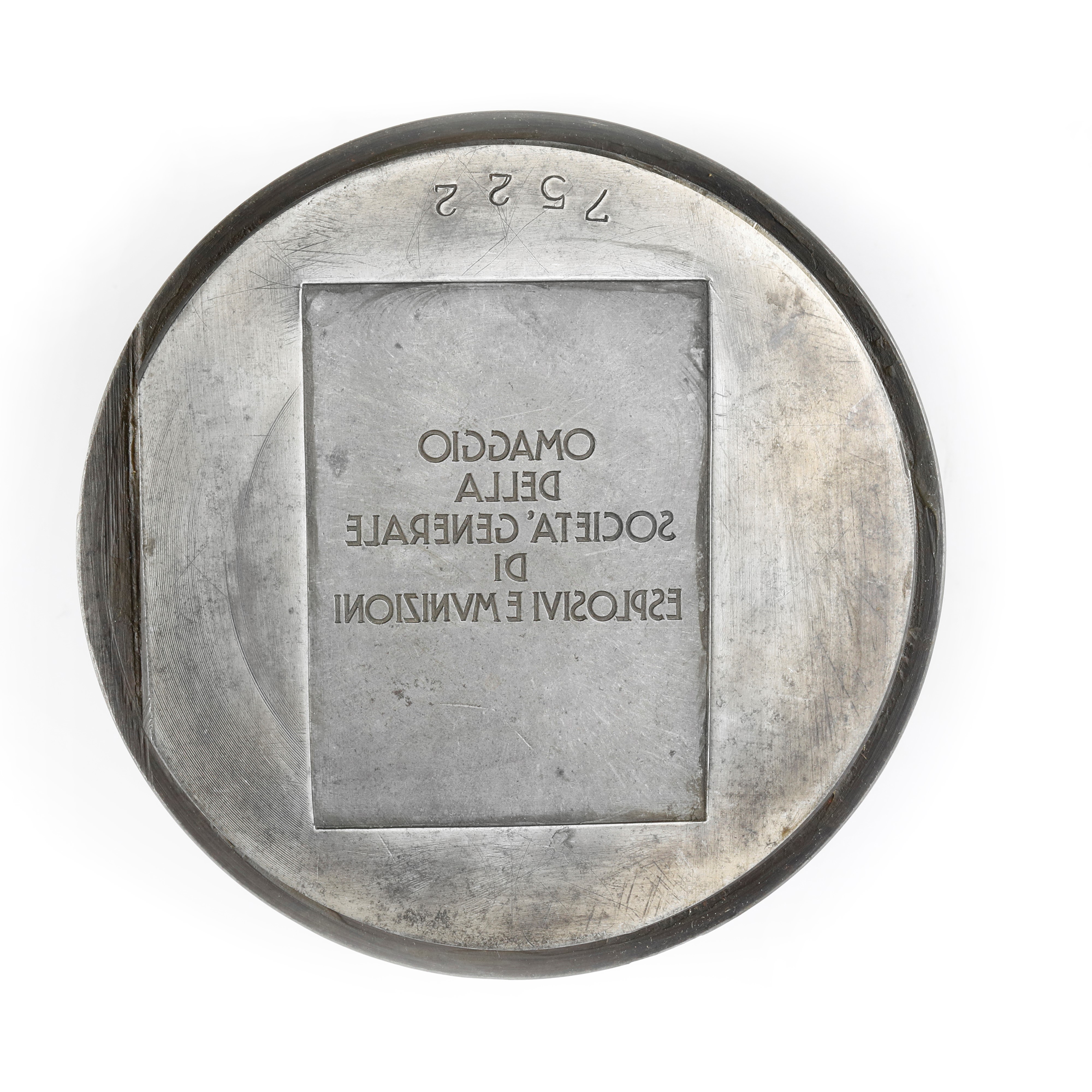 C - OMAGGIO DELLA SOCIETA GENERALE DI ESPLOSIVI E MUNIZIONI