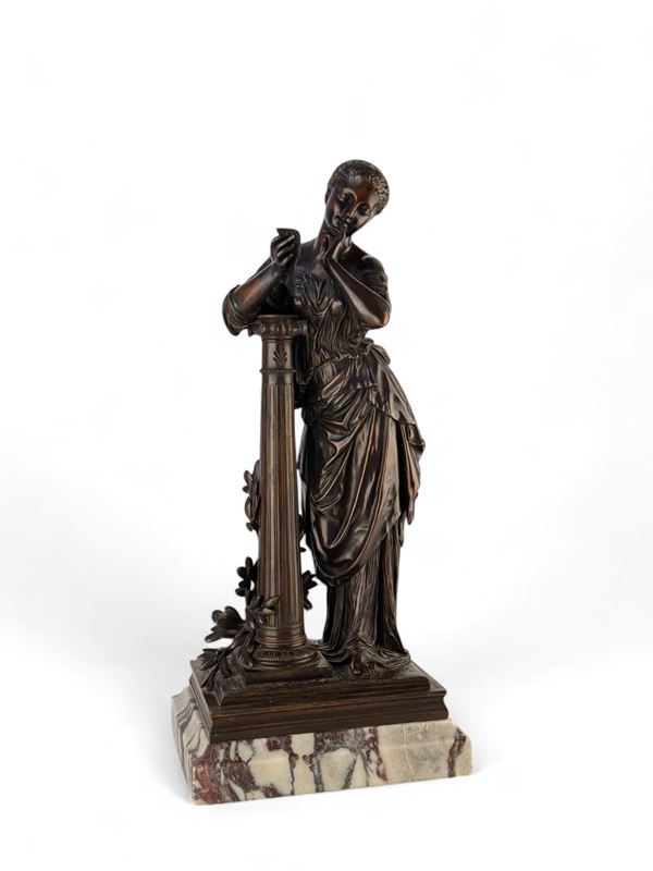 ETIENNE HENRY DUMAIGE -   French bronze sculpture