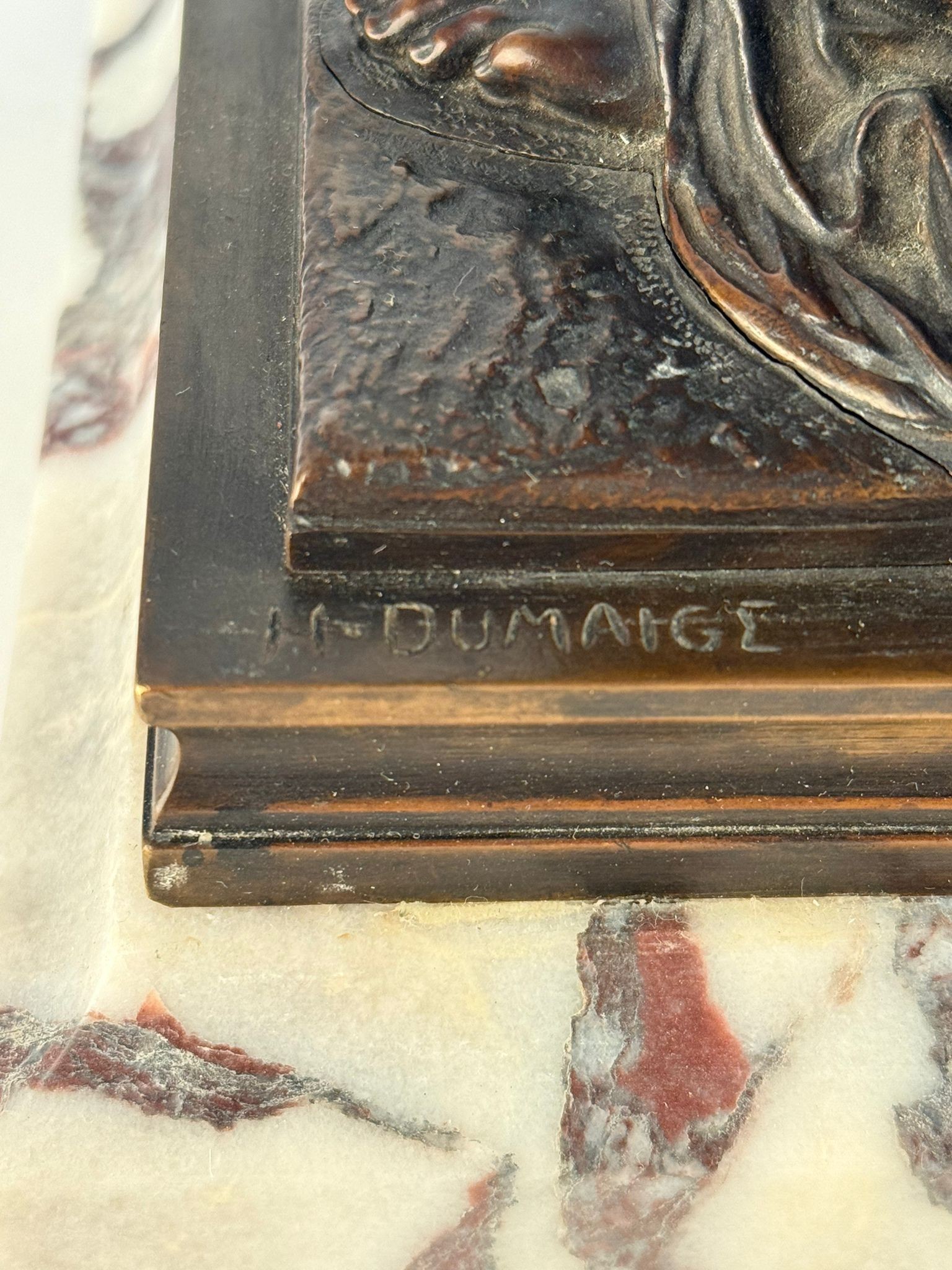 Etienne Henry Dumaige - Scultura Francese in Bronzo