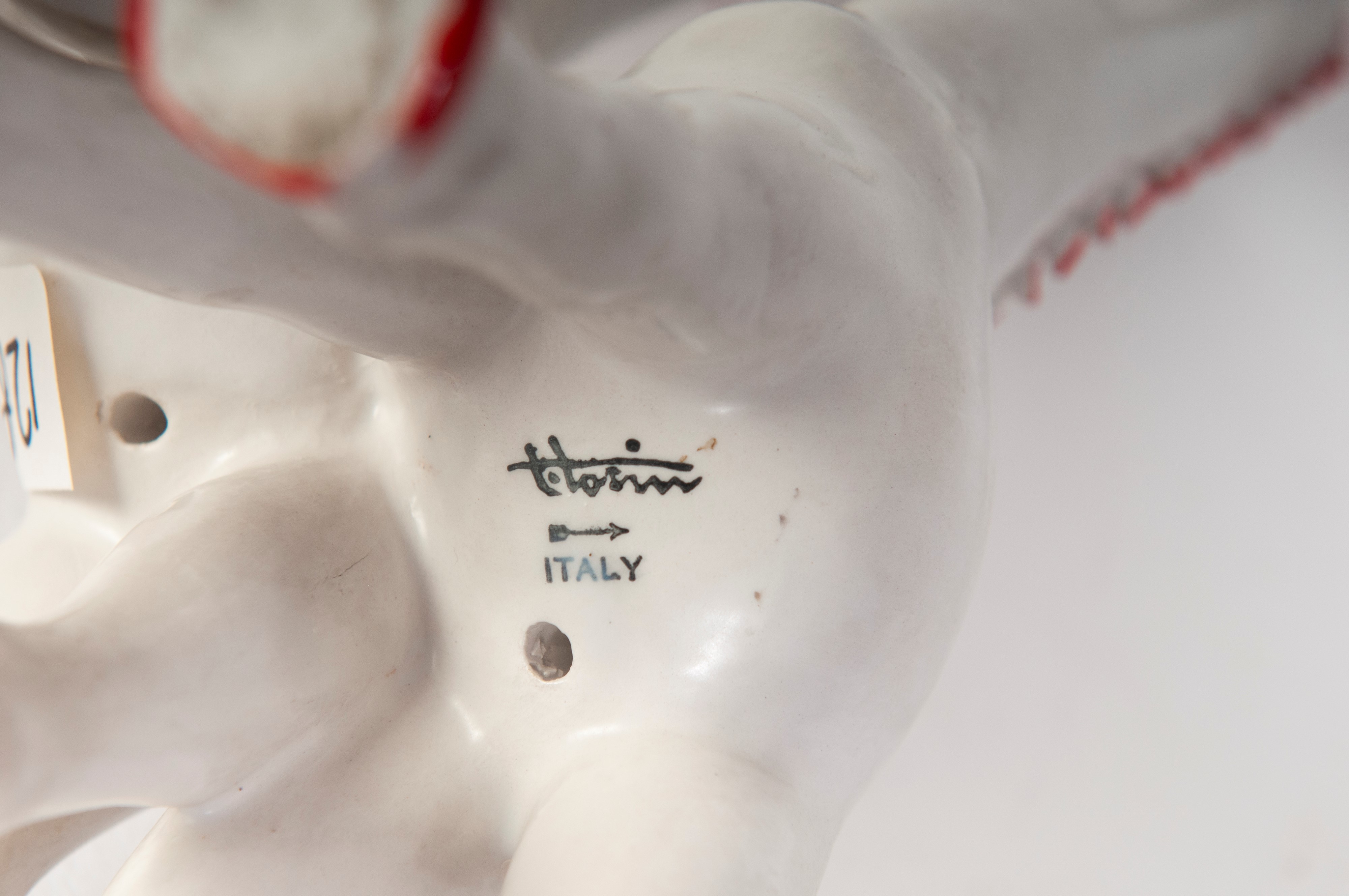 Coppia di giraffe, scultura a tutto tondo