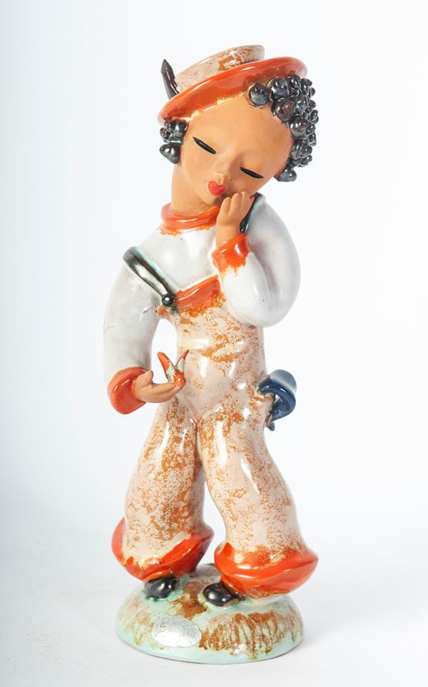 Bambina con farfalla