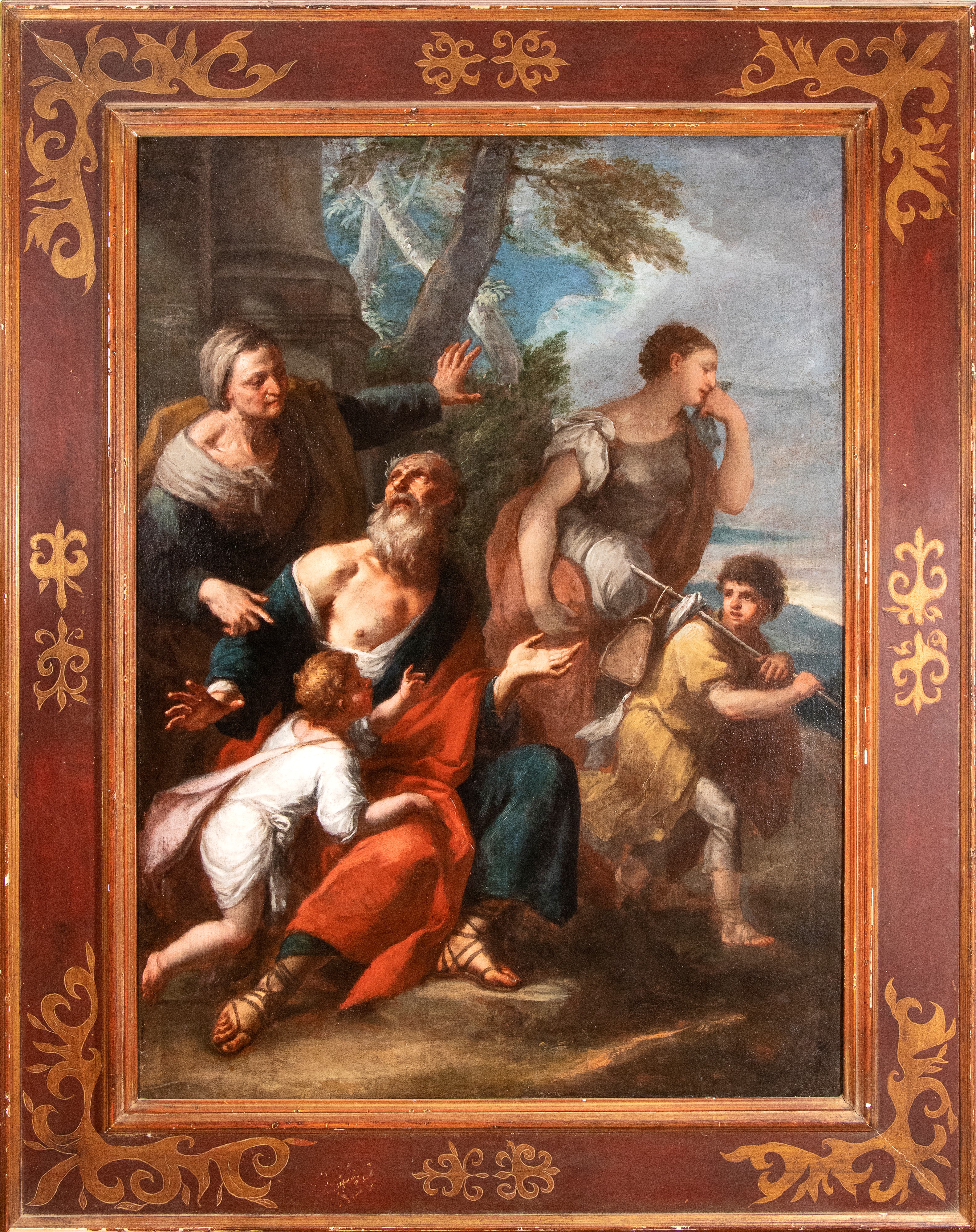 La cacciata di Agar e Ismaele