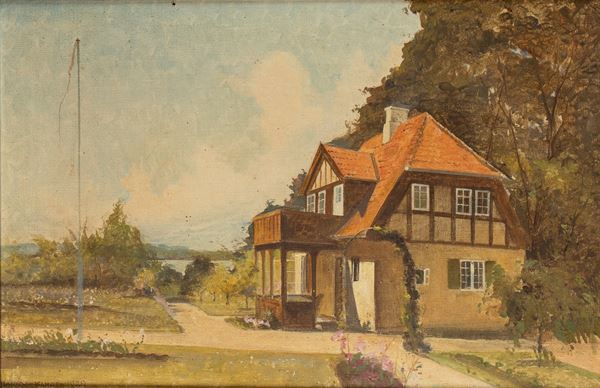 HARRY KLUGE - Veduta con casa