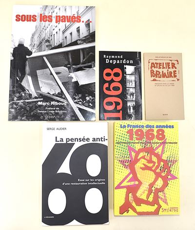 Rivoluzione del '68 in Francia. Testo in Francese - 5 Volumi
