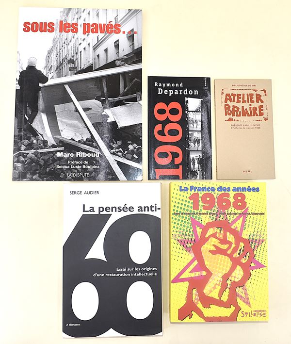 Rivoluzione del '68 in Francia. Testo in francese - 5 volumi