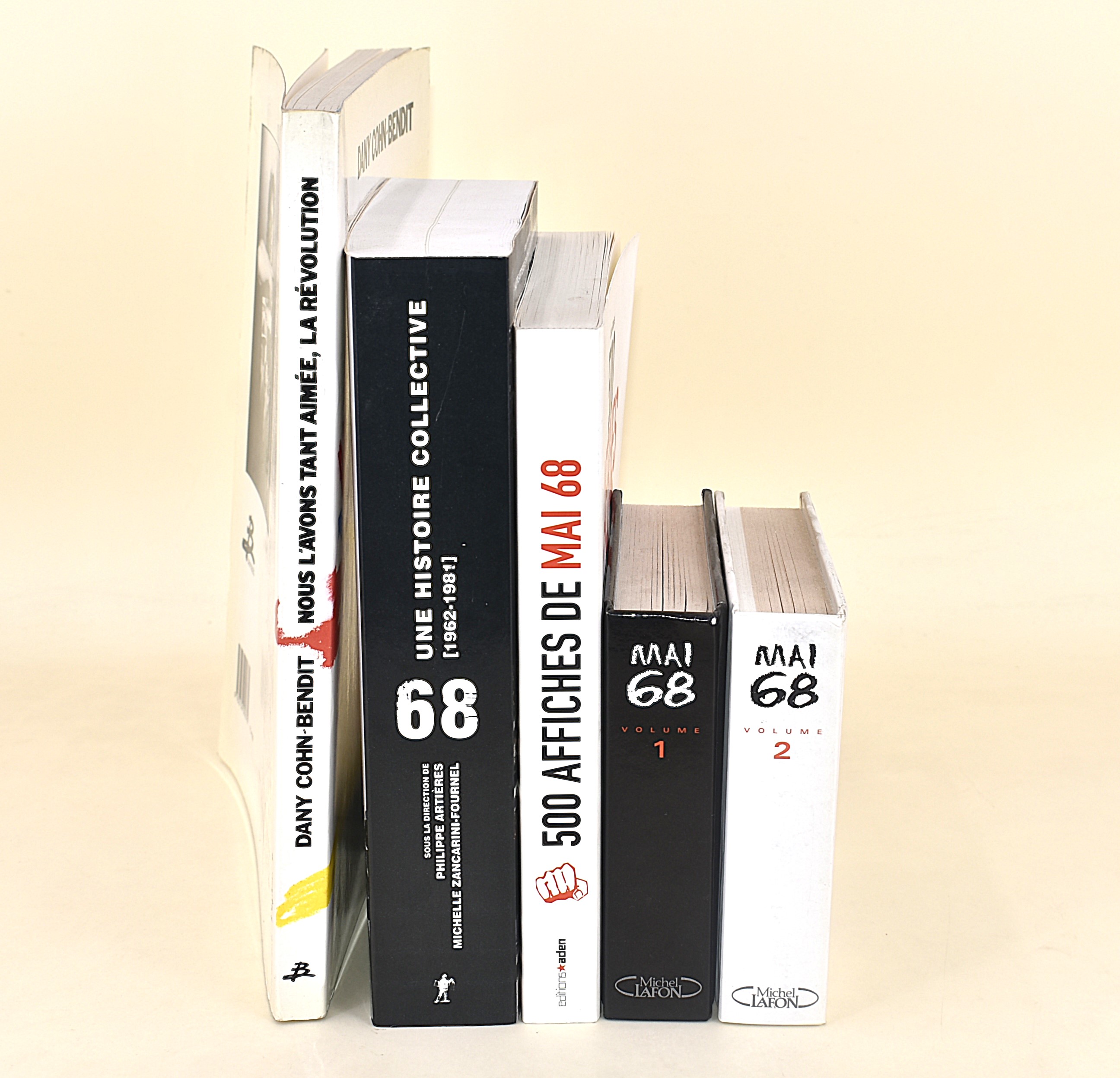 Rivoluzione del '68 in Francia. Testo in Francese - 5 Volumi