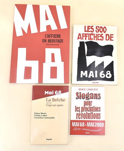 Rivoluzione del '68 in Francia. Testo in Francese - 4 Volumi
