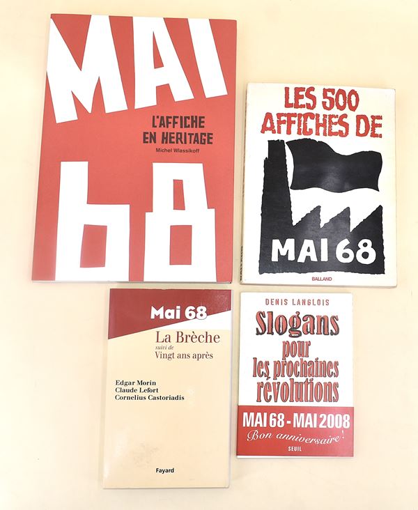 Rivoluzione del '68 in Francia. Testo in francese - 4 volumi