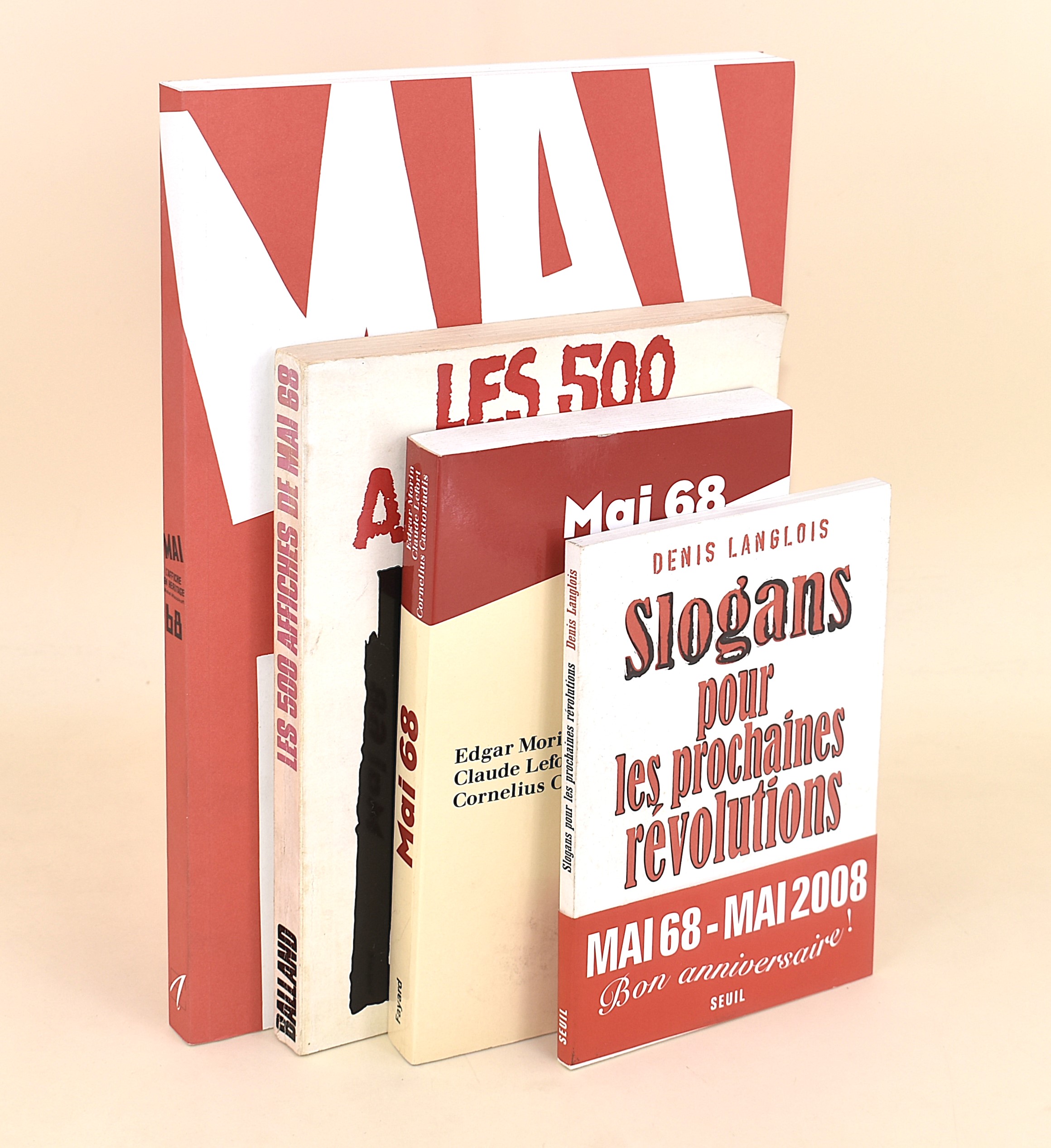 Rivoluzione del '68 in Francia. Testo in Francese - 4 Volumi