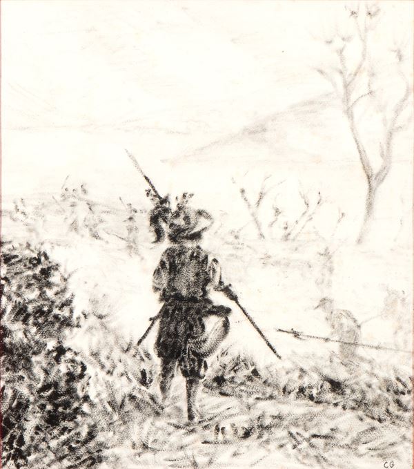 ANONIMO - Don Quijote y Sancho Panza