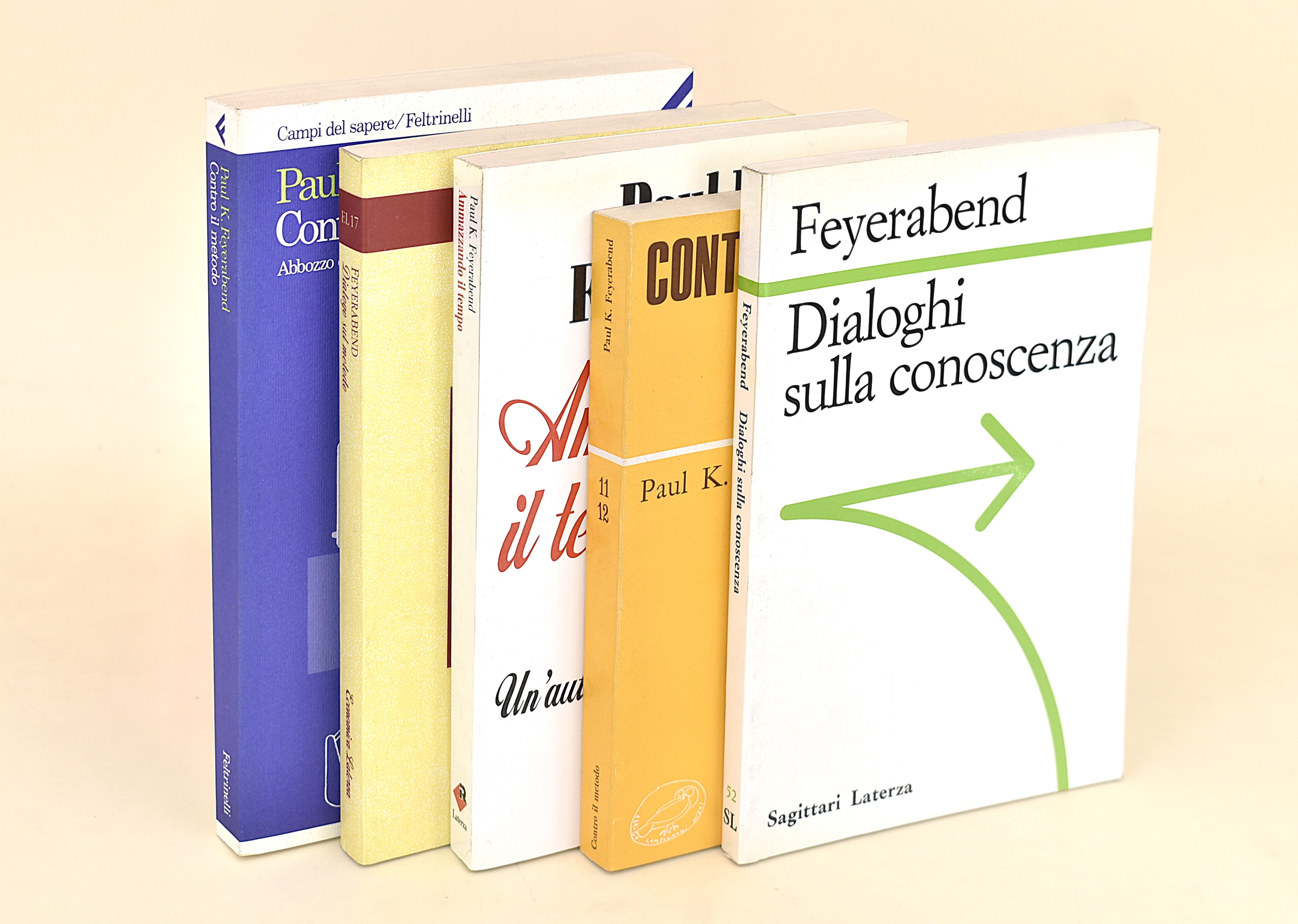 Filosofia. Anarchia. Opere di Paul K. Feyerabend - 5 Volumi in Brossura Editoriale