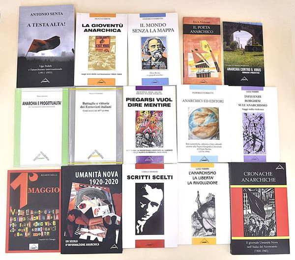 Opere sull'Anarchia dalla casa editrice Zero in Condotta - 16 volumi