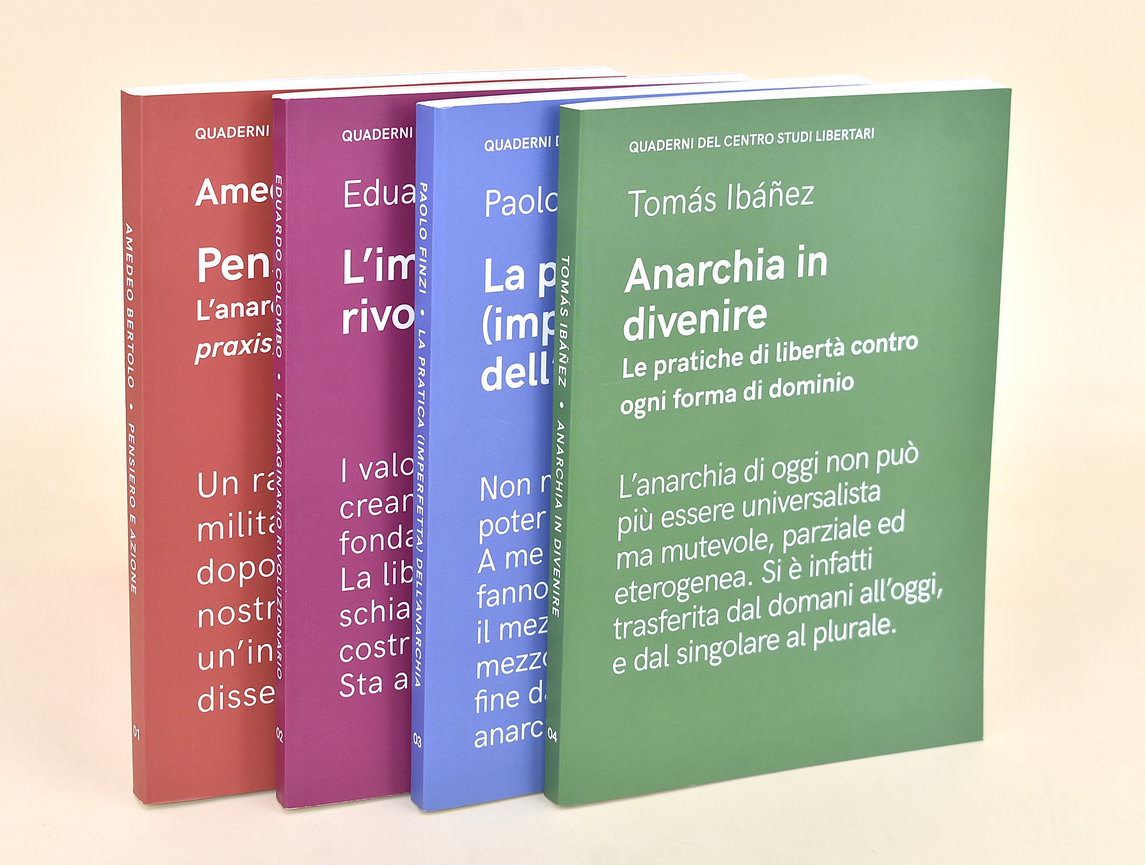 Quaderni del Centro Studi Libertari - 4 Volumi