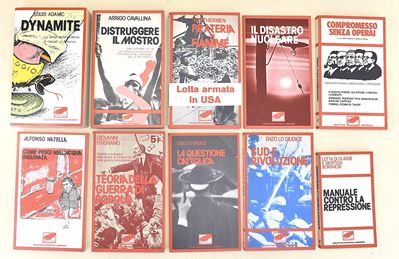 Casa Editrice Collettivo Editoriale Librirossi, Milano - 10 Volumi in Brossura Editoriale
