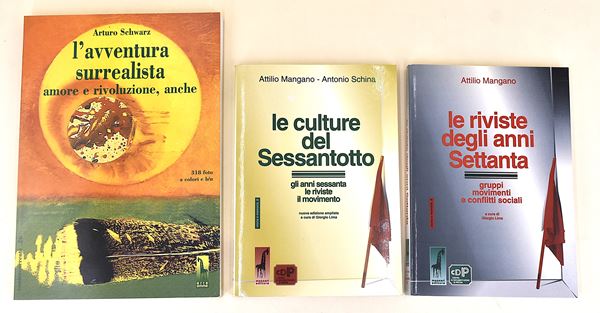 Riviste degli anni Settanta, Le culture del Sessantotto & L'avventura surrealista - 3 volumi