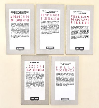 Edizioni Linea D'ombra. Filosofia Politica - 5 Volumi
