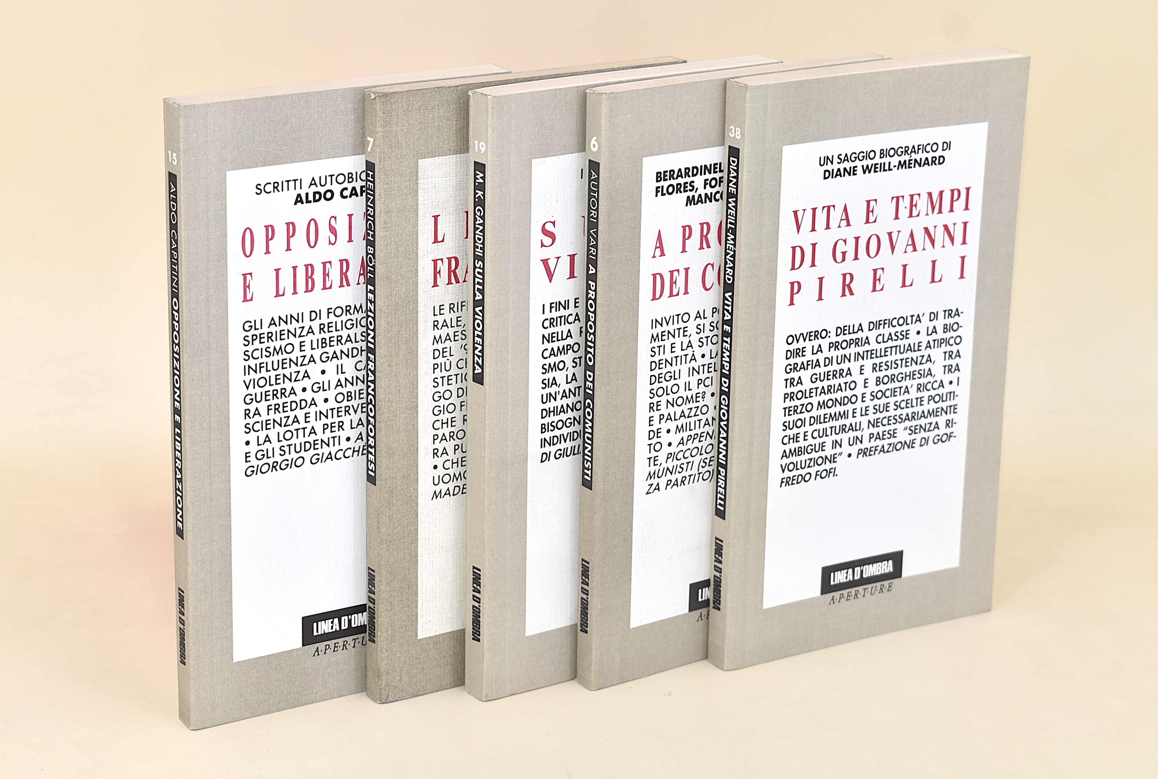Edizioni Linea D'ombra. Filosofia Politica - 5 Volumi