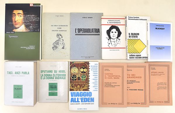 Communismo, anarchismo e femminismo - 12 volumi