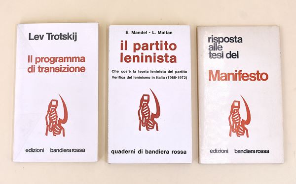 Edizioni Bandiera rossa - 3 volumi in brossura editoriale