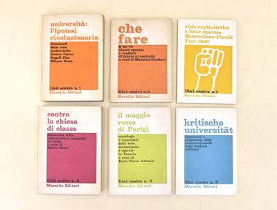 Marsilio Editori. Filosofia Politica. Collana Libri Contro. - 6 Volumi in Brossura Editoriale