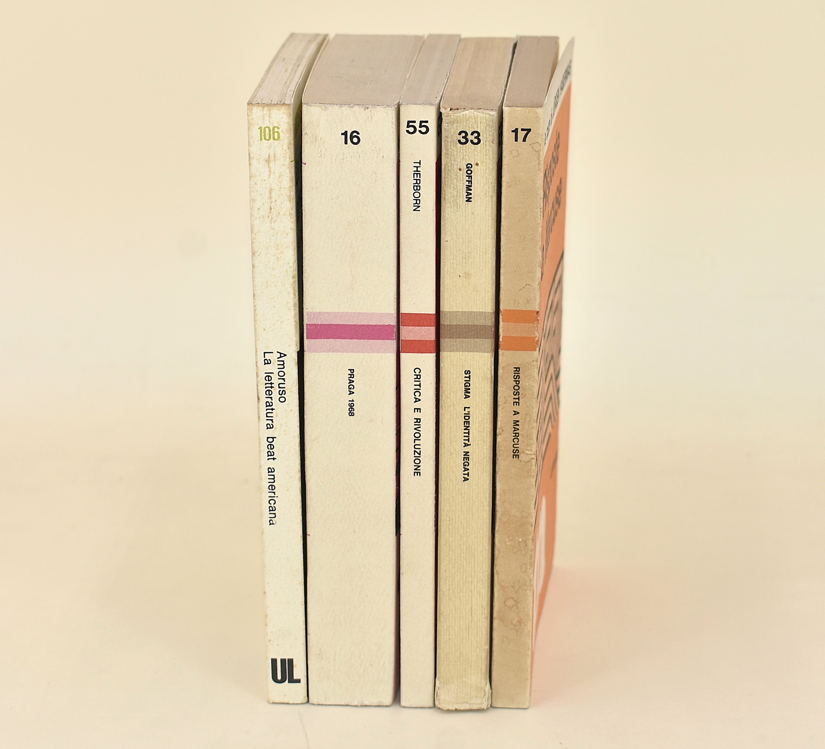 La Scuola di Francoforte, Marcuse, Praga 1968 e la Letteratura Beat Americana - 5 Volumi