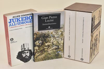 Oscar Mondadori. Rivoluzione Russa, Antimilitarismo, Allen Ginsberg - 4 Volumi