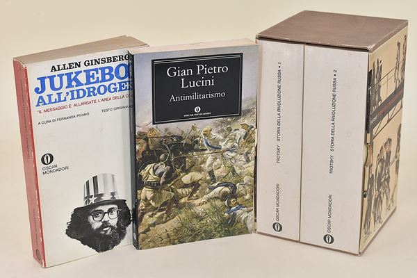 Oscar Mondadori. Rivoluzione Russa, Antimilitarismo, Allen Ginsberg - 4 volumi