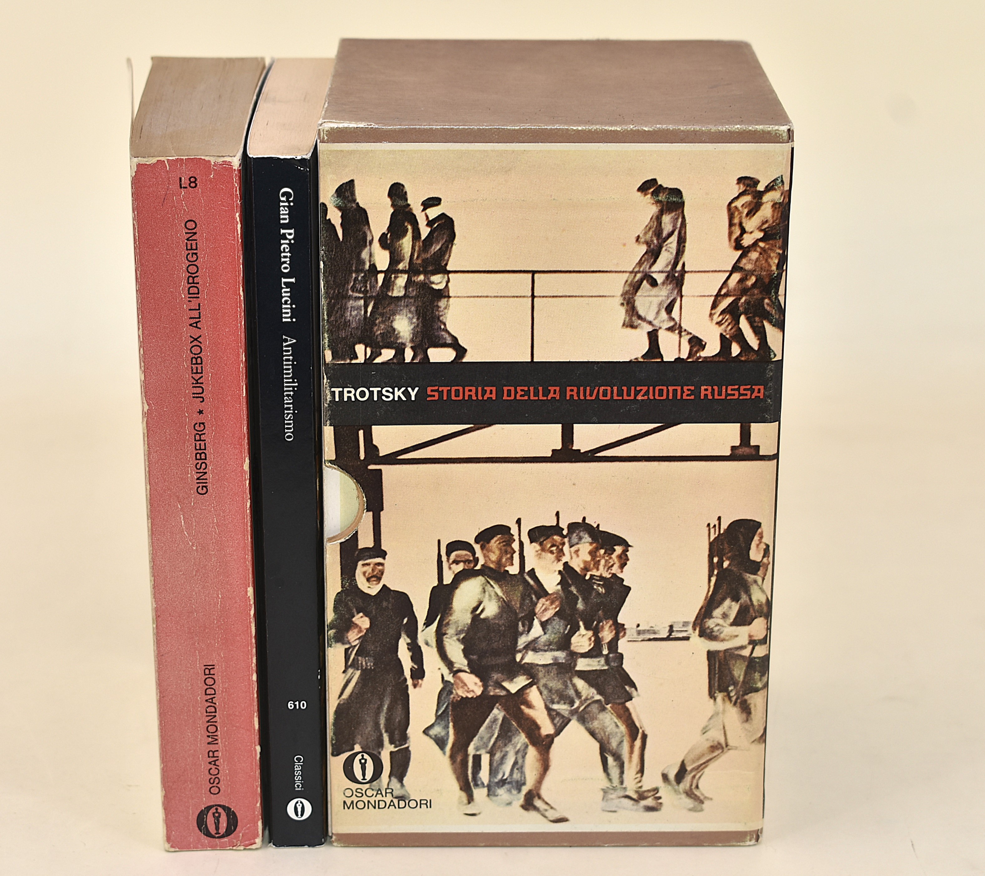 Oscar Mondadori. Rivoluzione Russa, Antimilitarismo, Allen Ginsberg - 4 Volumi