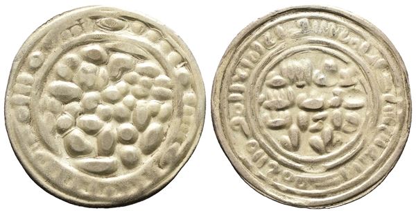 MONDO ISLAMICO. Dinastia Sulayhid. Ali b. Muhammad. Dinar imitativo in EL. ND (AH 439-473). EL. 2.15gr.