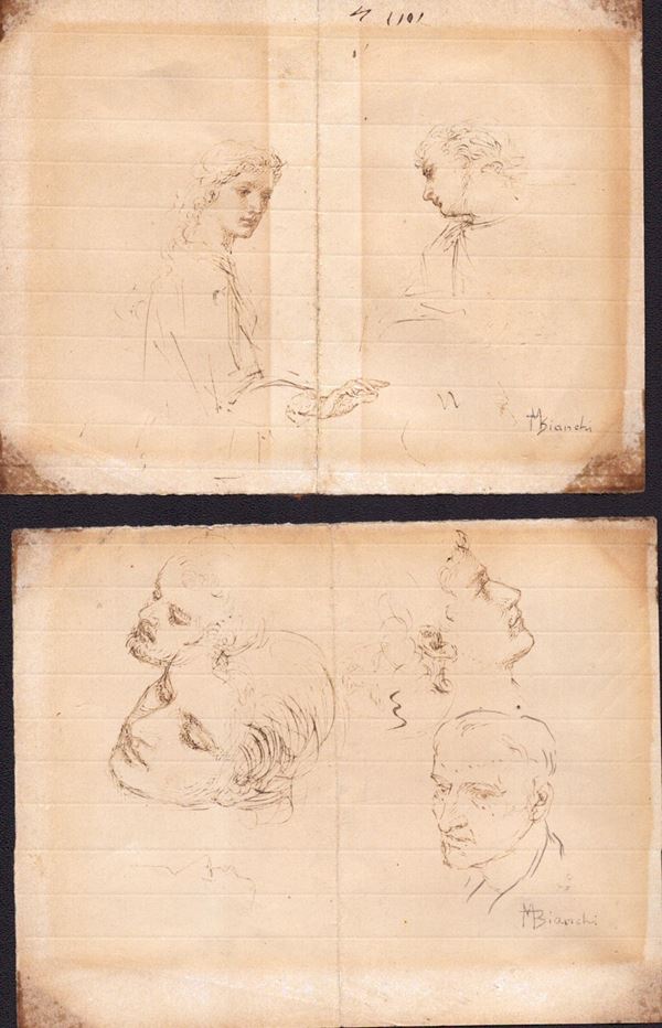 Mos&#232; Bianchi - Studi di teste