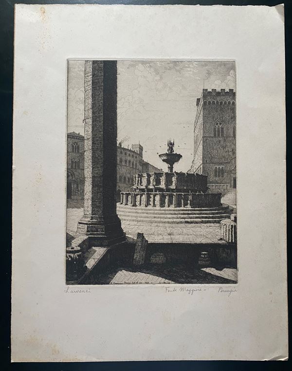 Laurenzio Laurenzi - Fonte Maggiore