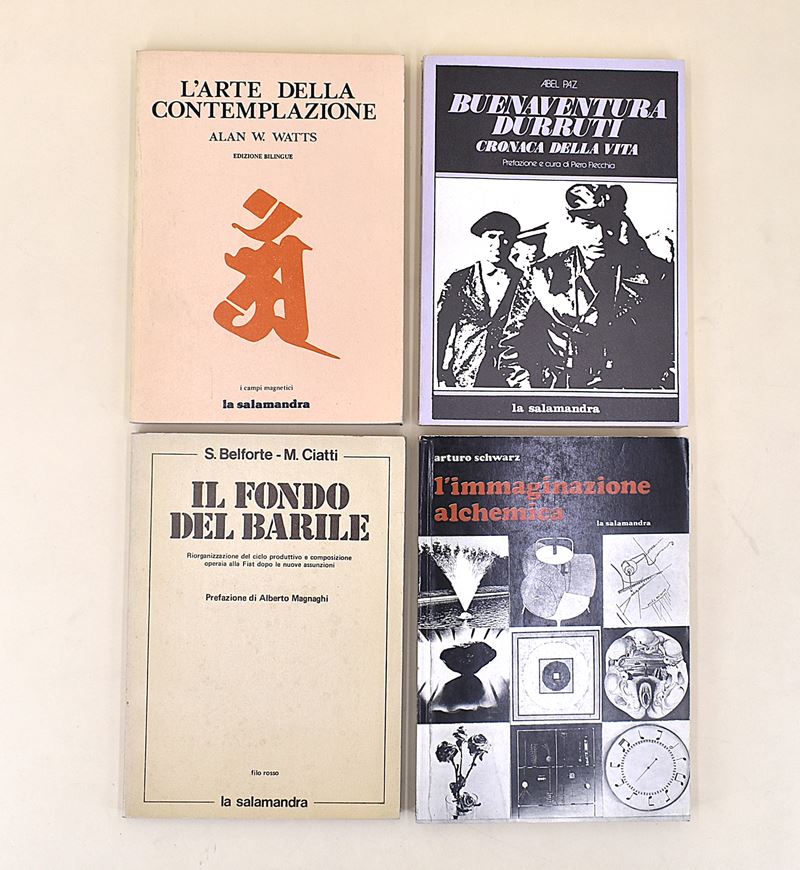 Edizioni la Salamandra. - 4 Volumi in Brossura Editoriale